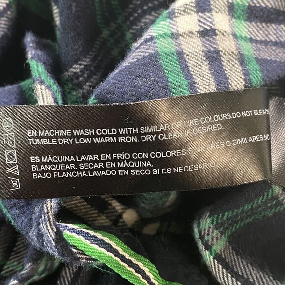 Dawson & Brooks American Heritage Men's Sz L Long Sleeve Button-Up Flannel Shirt - Picture 8 of 8